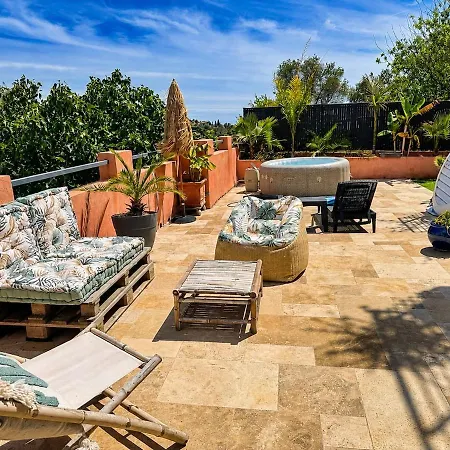 Apartment Nice, Collines, Chateau De Cremat, Villa, Jacuzzi Nice